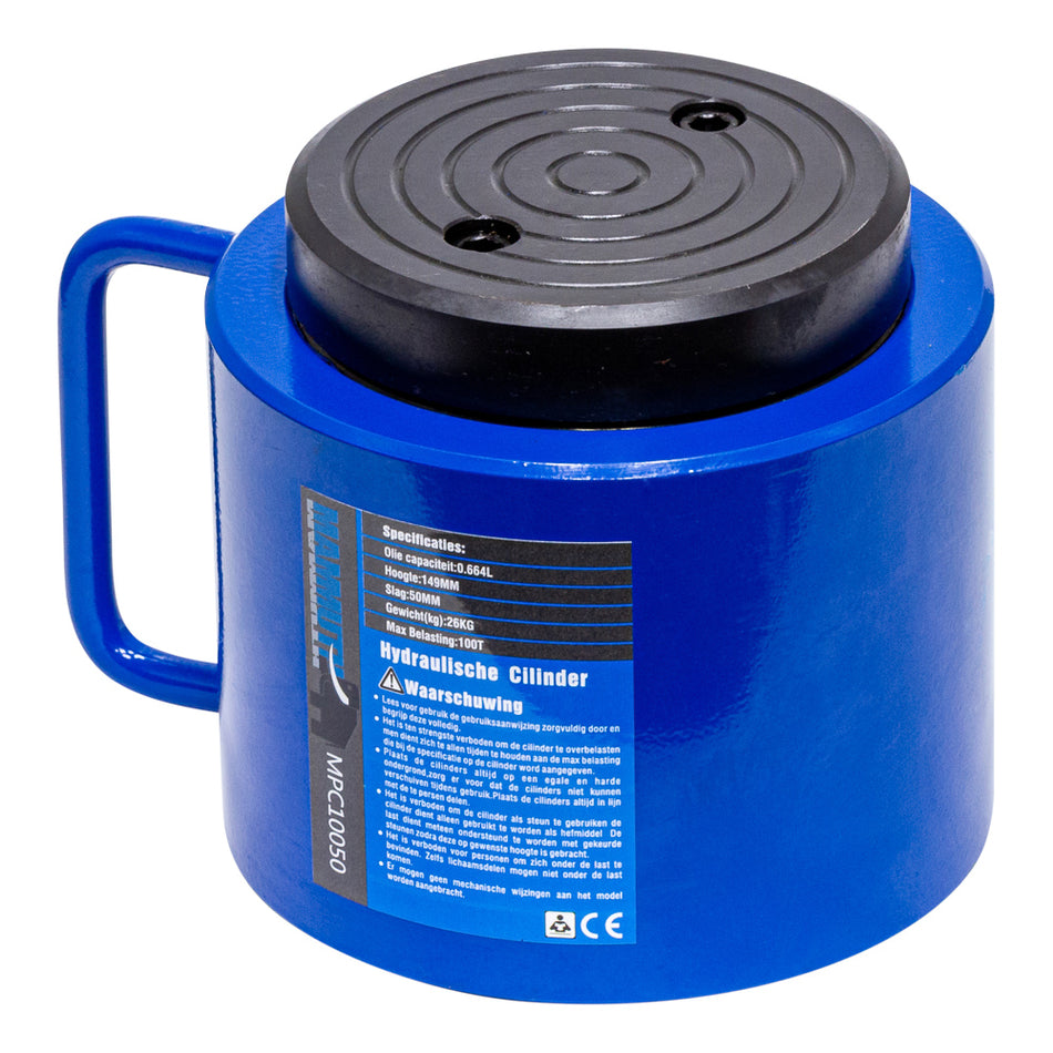 Cilinder 100 ton slag 50mm - Weldingshop