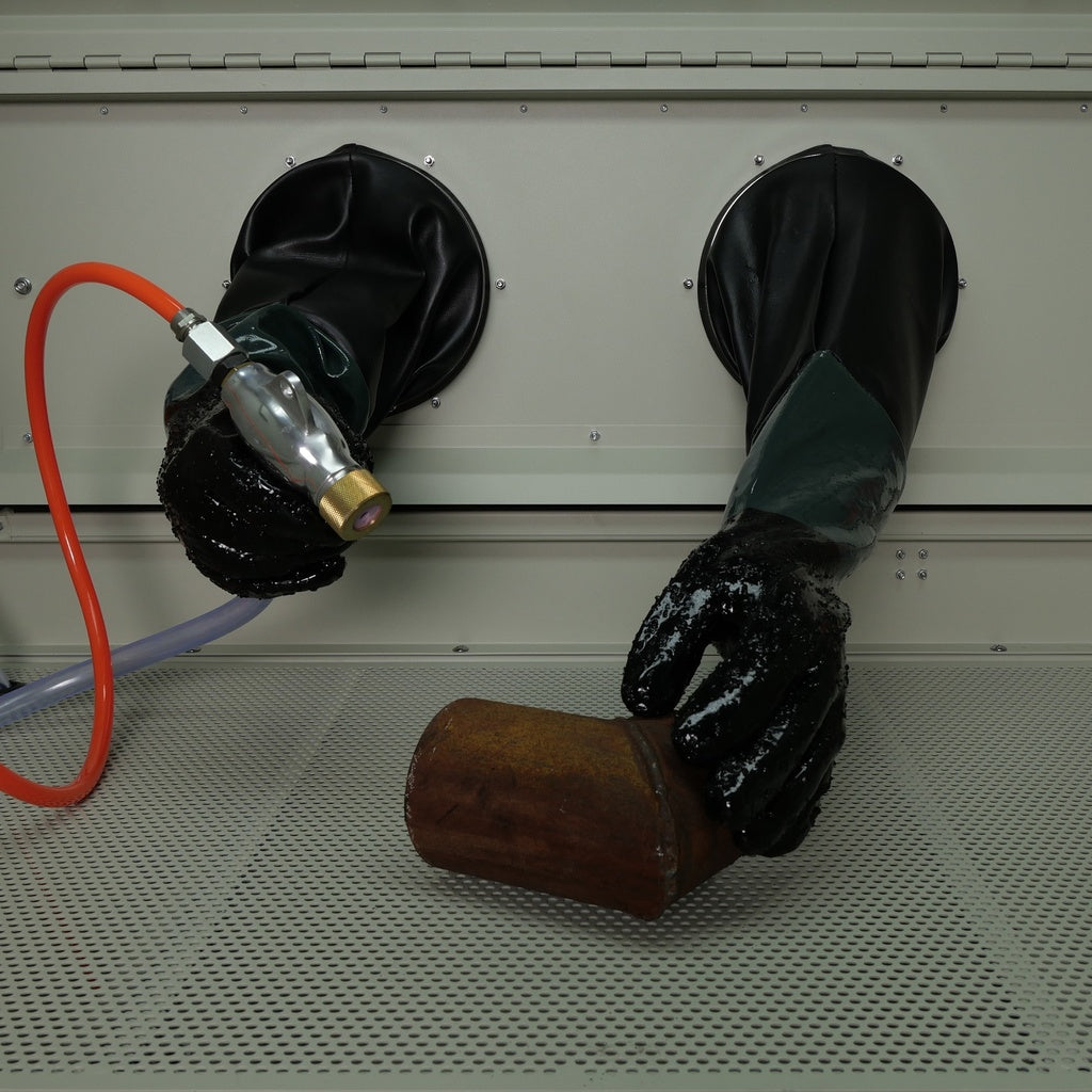 Zandstraalkast 1200L dubbele deur - Weldingshop