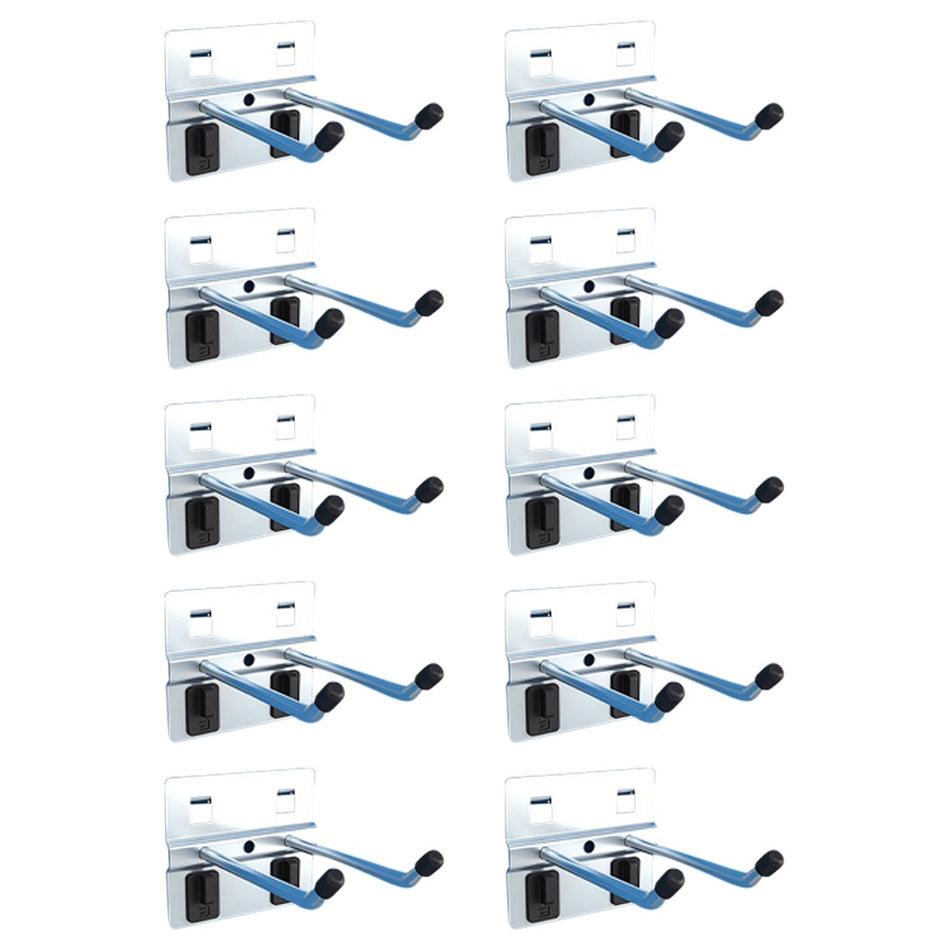 Gereedschapshaak dubbel lang 80mm 10 stuks - Weldingshop