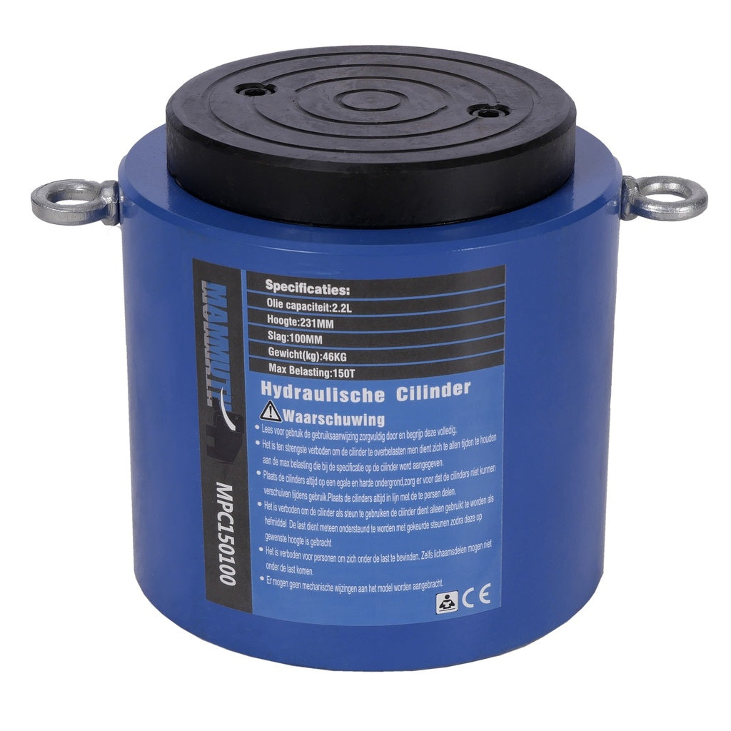 Cilinder 150 ton slag 100mm - Weldingshop