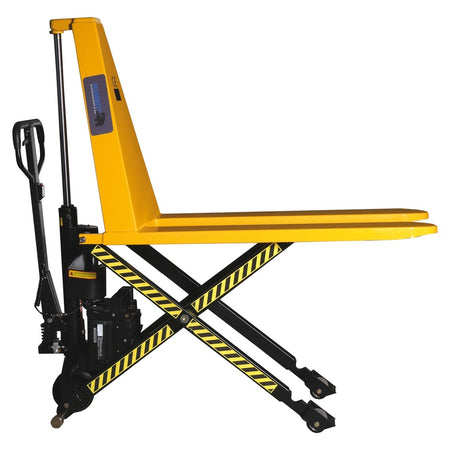 Semi-elektrische hoge lift palletwagen 1000kg - Weldingshop