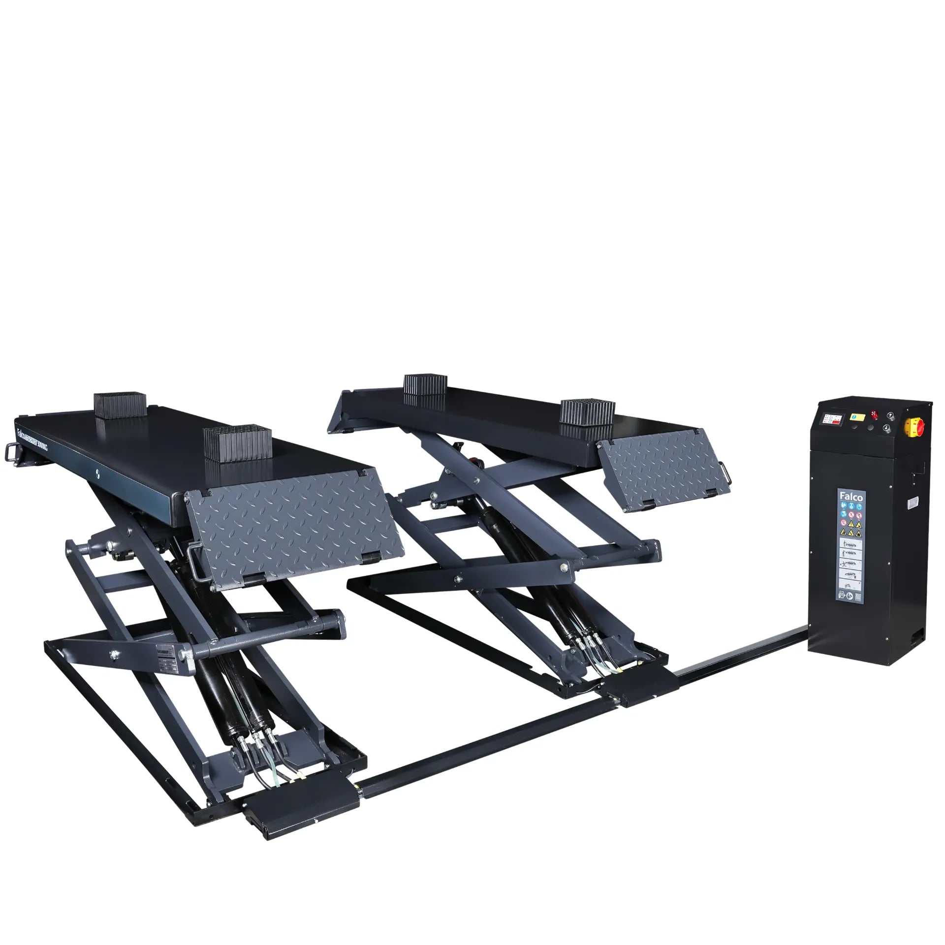 Dubbele schaarlift master-slave 3000kg 400V
