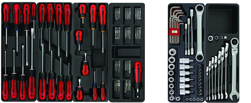 Gereedschapswagen jumbo 496delig - Weldingshop