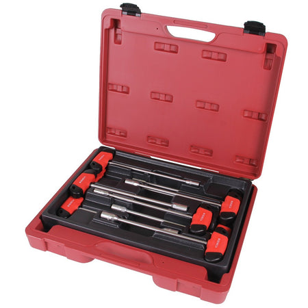 Dopschroevendraaier set met t-handel 9 delig professioneel - Weldingshop