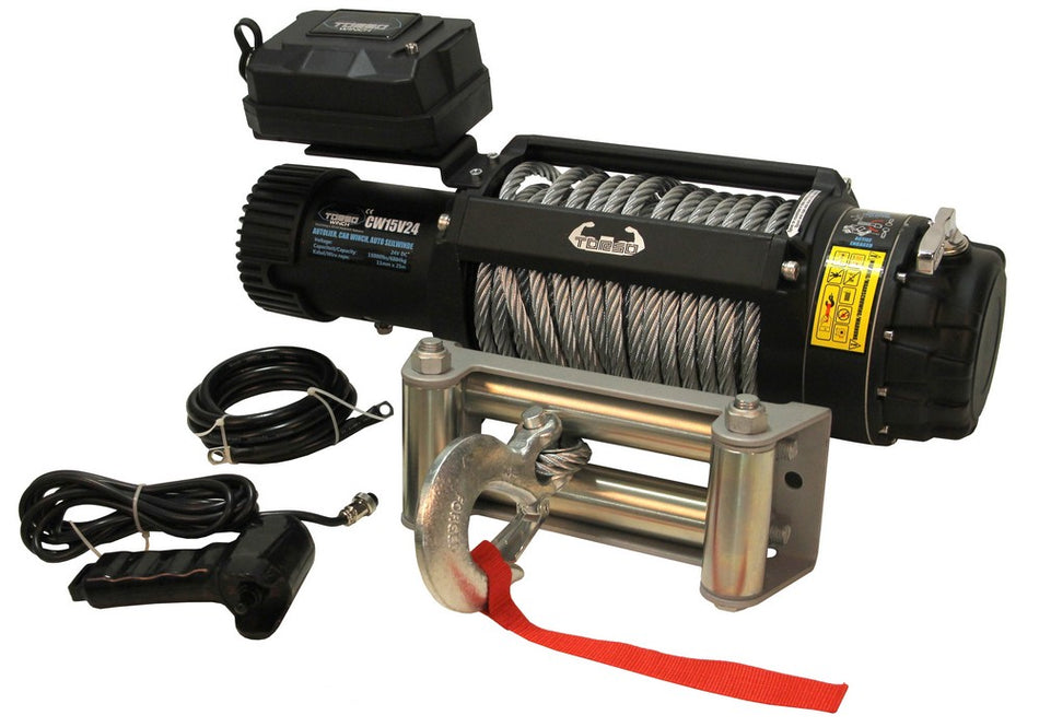 Elektrische lier 24V 6804kg - Weldingshop