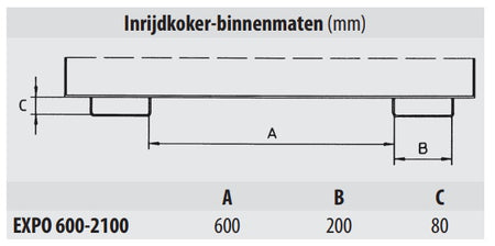 Kiepcontainer EXPO 1000kg