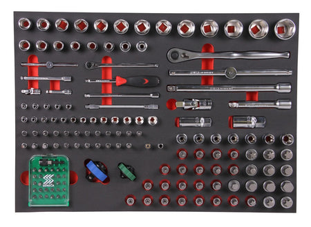 Gereedschapswagen 240 delig in foam - Weldingshop