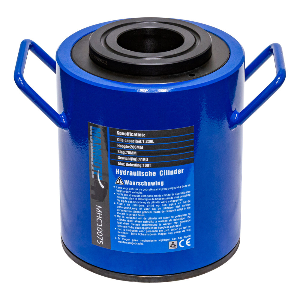 Holcilinder 100 ton slag 75mm - Weldingshop