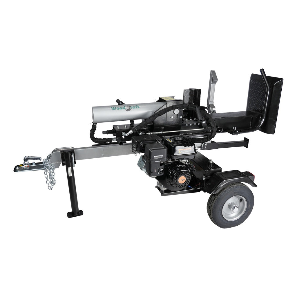 Houtklover 35 ton benzinemotor verticaal - Weldingshop