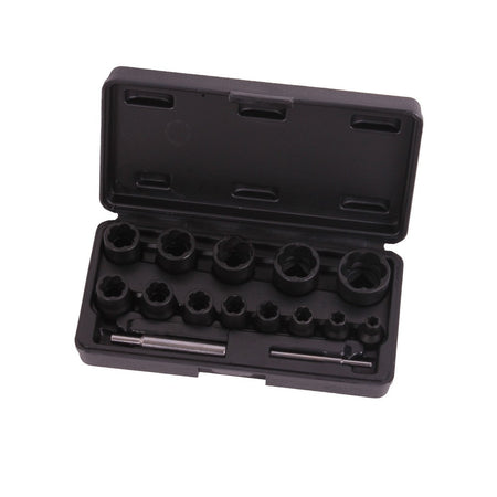 Doppenset spec draaiing 1/4'' 1/2'' 15dlg professioneel - Weldingshop