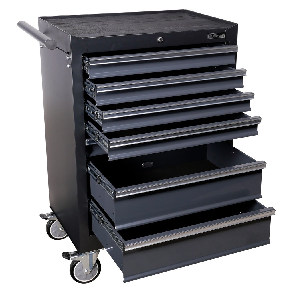 Gereedschapswagen 7 lades, kogelgelagerde geleiders & centrale vergrendeling - Weldingshop