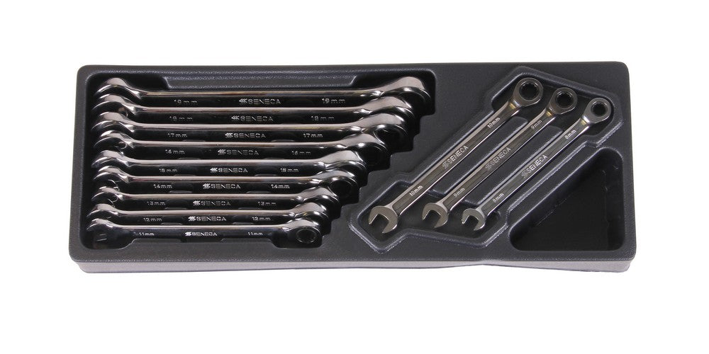 Ringratel steeksleutelset 12 delig - Weldingshop