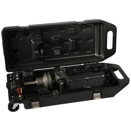 Fluxon accu slagmoersleutel 1” 4000 Nm incl. 2x 8 Ah accu en duosnellader - Weldingshop