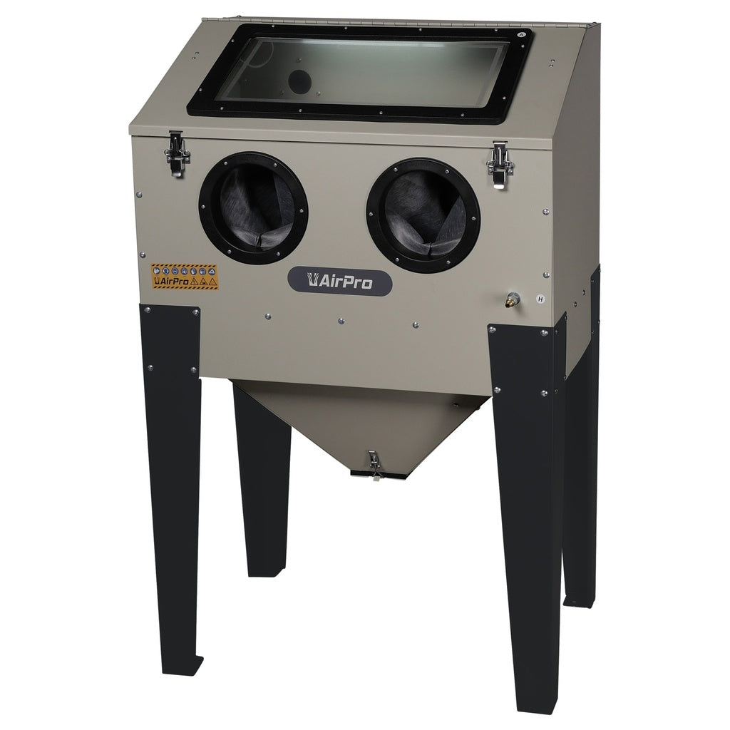 Straalcabine 220L met voordeur - Weldingshop