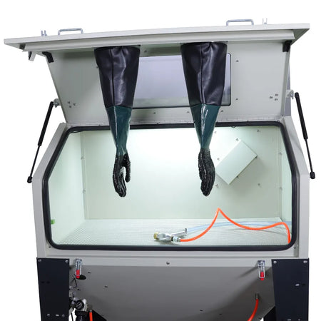 Straalcabine 420L met voordeur