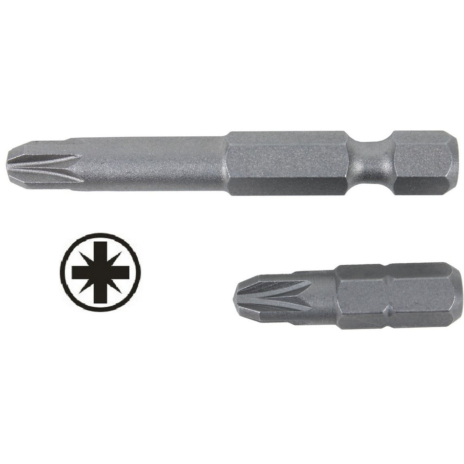 Kruiskop PZ0 bit 25mm - Weldingshop