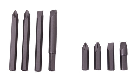 Losse bits voor slagschroevendraaier heavy duty 8 delig professioneel - Weldingshop