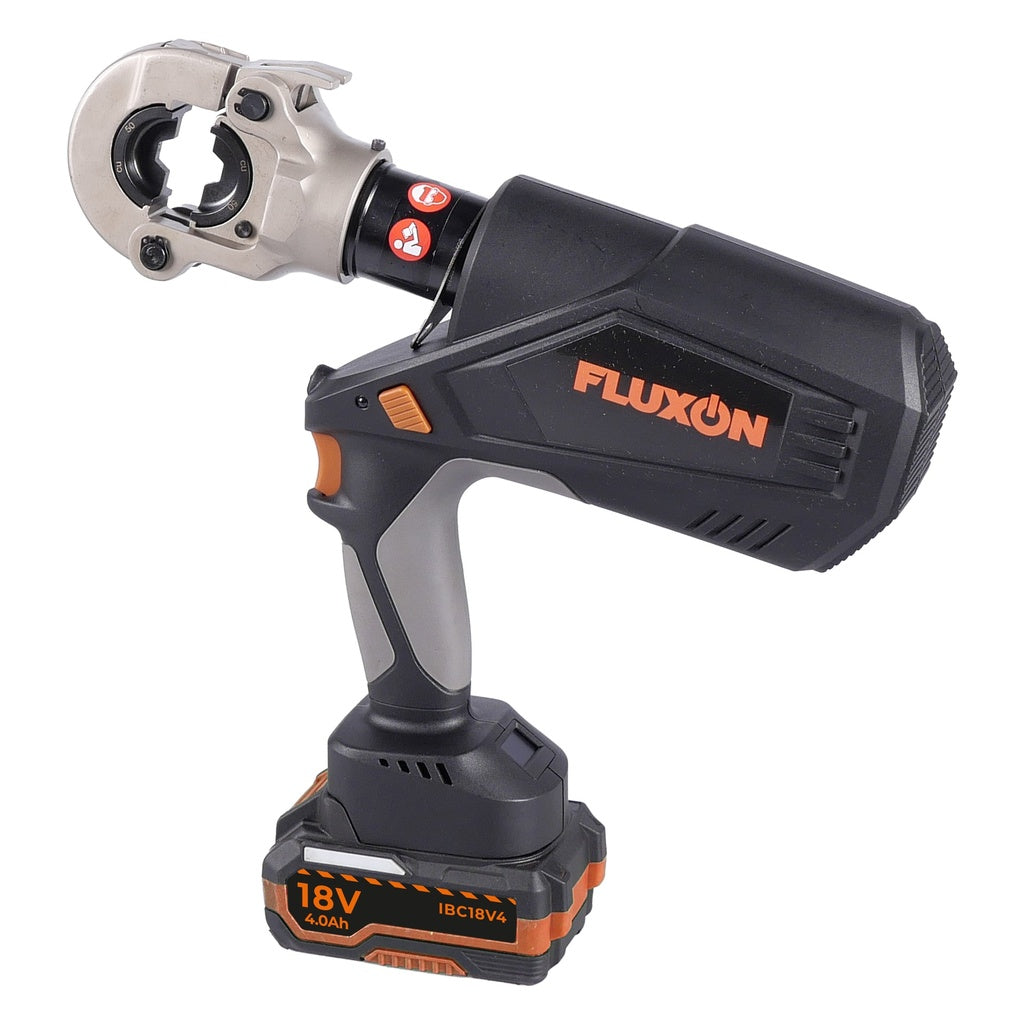 Kabelkrimptang set 2x 4.0Ah accu + oplader 300mm 60kN - Weldingshop