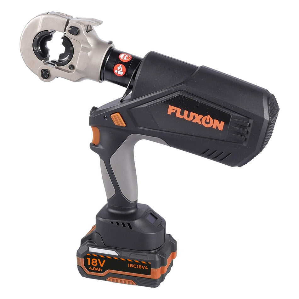 Kabelkrimptang set 2x 4.0Ah accu + oplader 300mm 60kN - Weldingshop