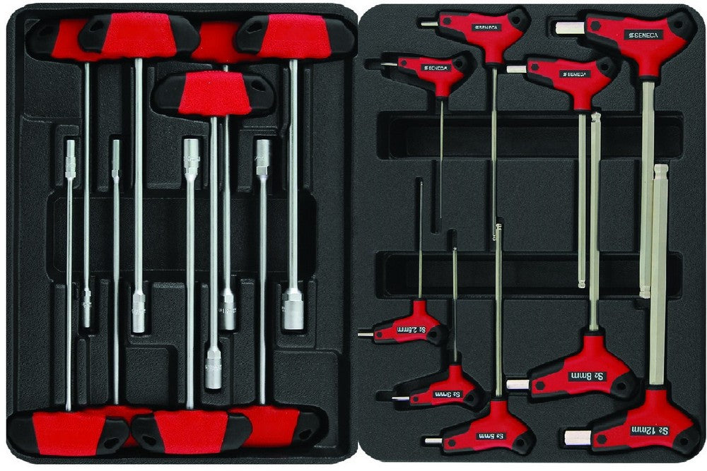Gereedschapswagen 293 delig rood - Weldingshop