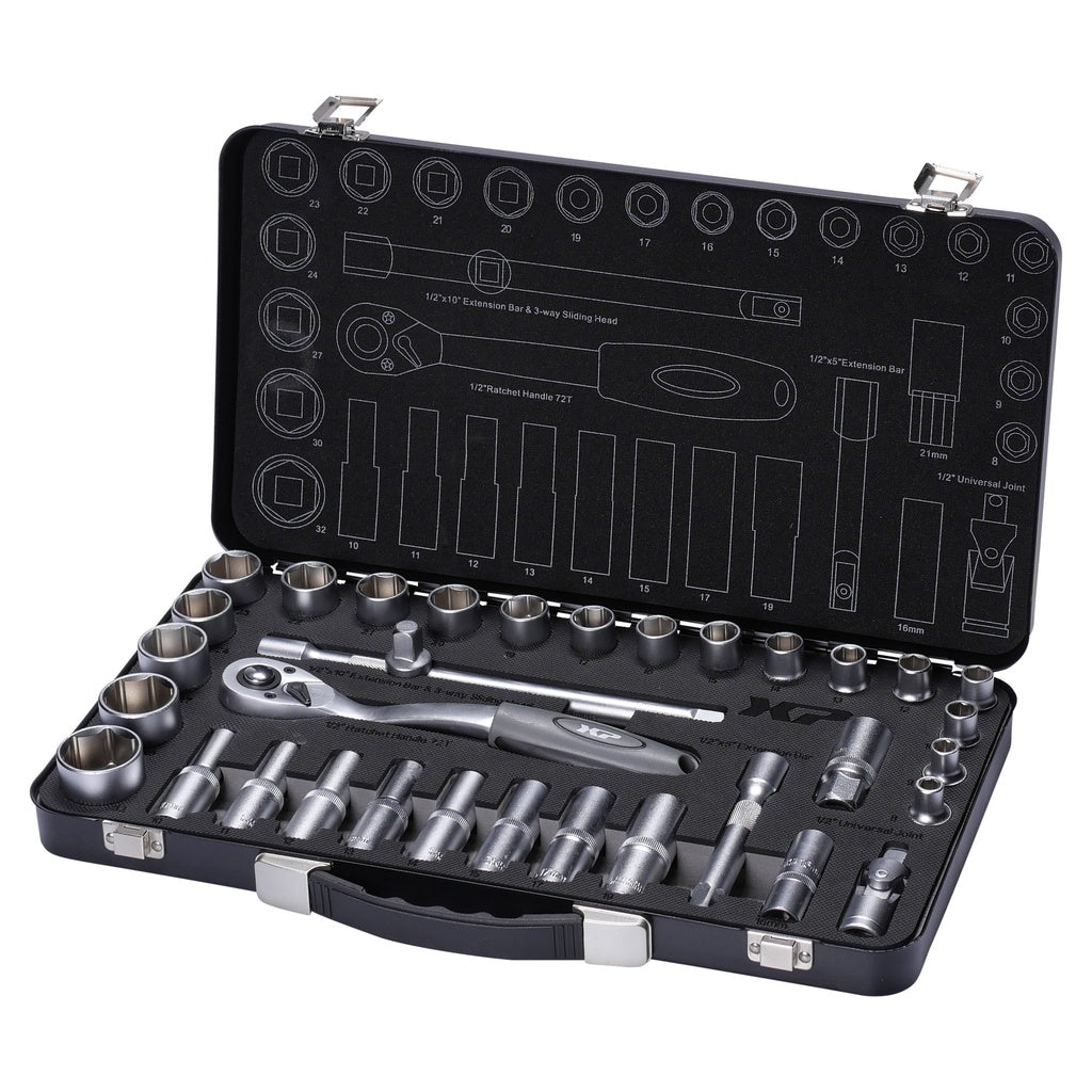 Doppendoos 1/2'' 34 dlg - Weldingshop