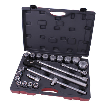 Doppendoos 3/4'' 21 delig professioneel - Weldingshop