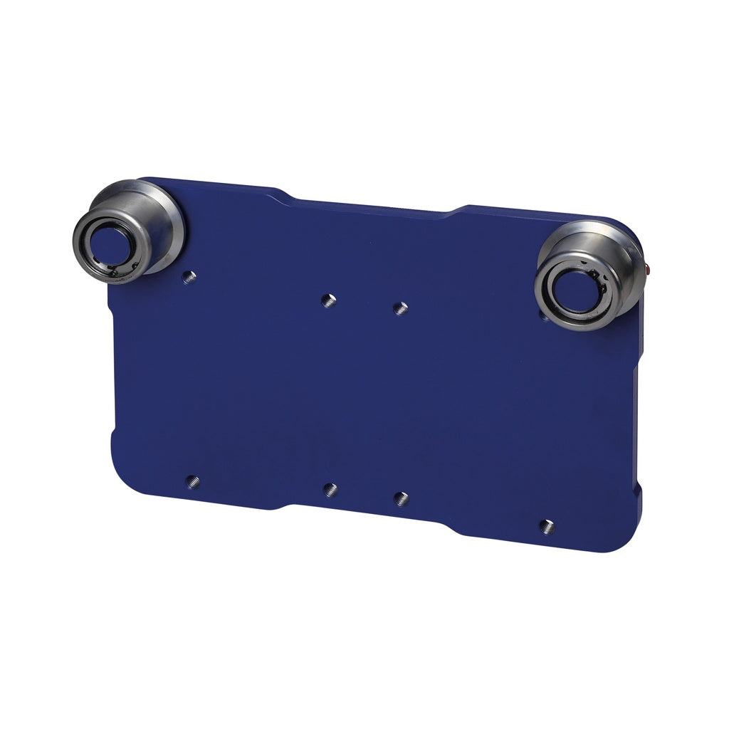 Langeplaat + cilindrische wielen voor putkrik - Weldingshop