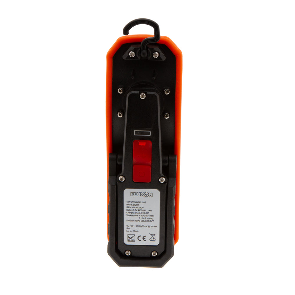 LED werklamp UV 10W oplaadbaar magnetisch - Weldingshop