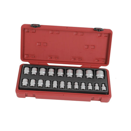 Doppen los 1/2'' 21 delig metrisch - Weldingshop