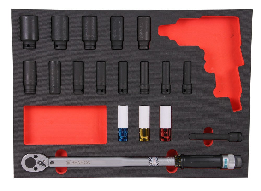 Gereedschapswagen 240 delig in foam - Weldingshop