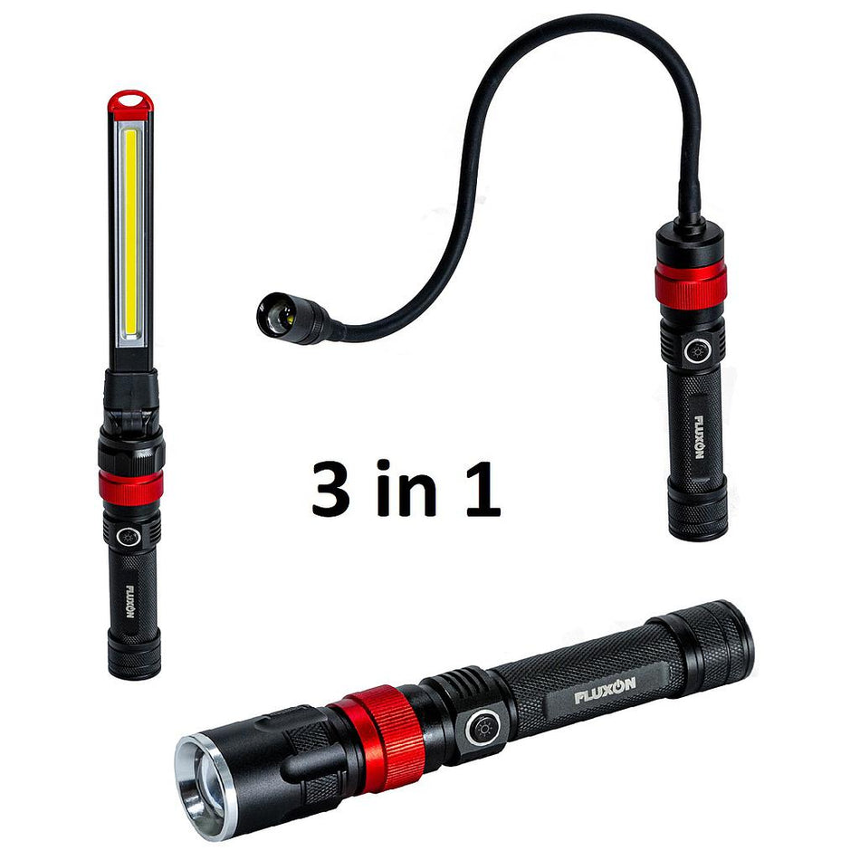 LED werklamp 3 in 1 oplaadbaar magnetisch - Weldingshop