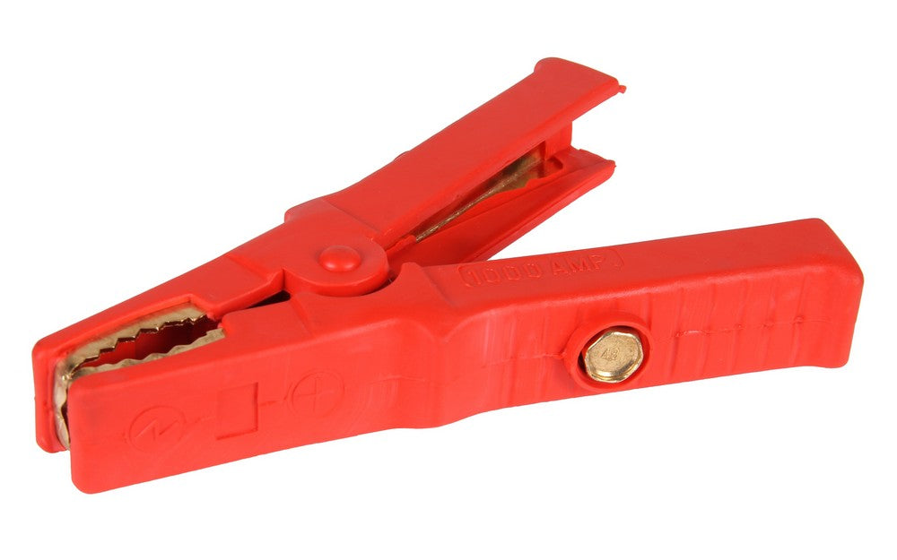 Startkabelklem 1000amp rood - Weldingshop