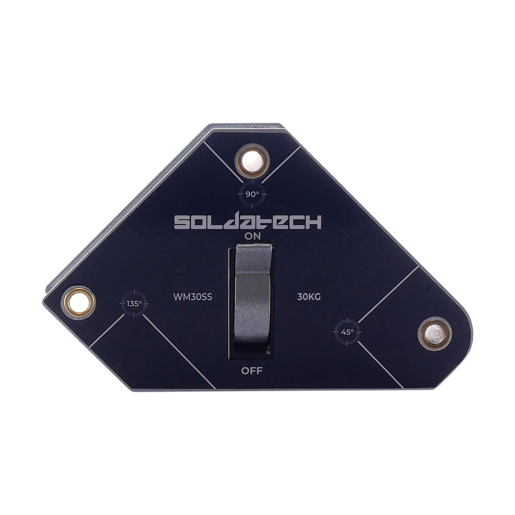 Lasmagneet schakelbaar driehoek 30kg - Weldingshop