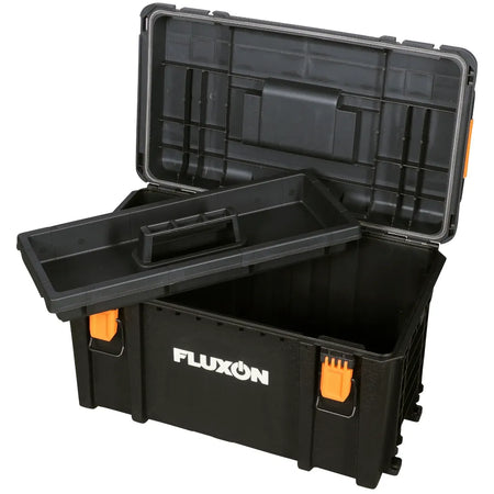 Fluxon 3-delige verrijdbare gereedschapskistenset