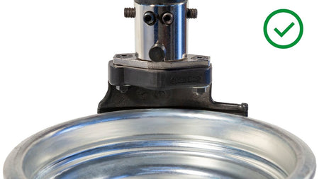 Montagekop kunststof motorfiets - Weldingshop