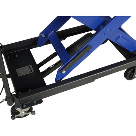 Mammuth verrijdbare heftafel 300kg met dubbele schaar - Weldingshop