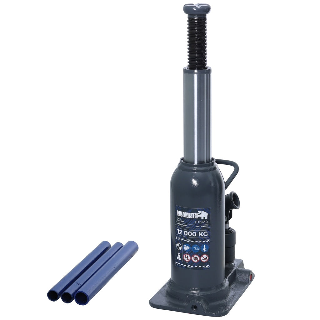 Mammuth potkrik 12 ton horizontaal/verticaal
