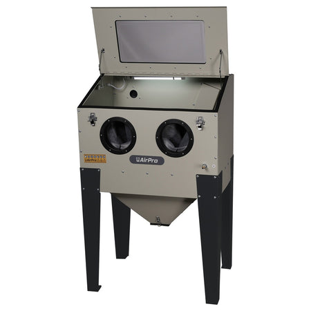 Straalcabine 220L met voordeur - Weldingshop