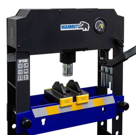 Werkplaatspers handbediend hydraulisch 15 ton - Weldingshop