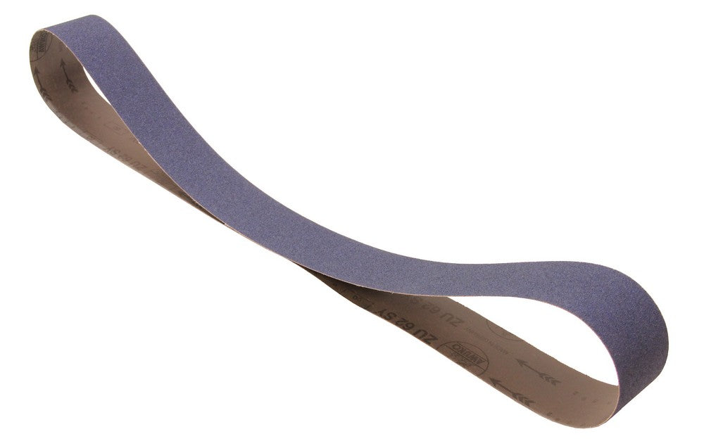 Schuurband 75 x 2000mm korrel 60 zirkonium - Weldingshop