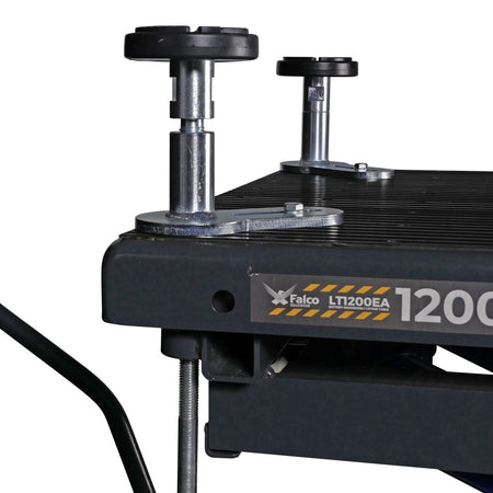 Mobiele schaarheftafel voor accupakketten motoren en versnellingsbakken 230V 1200kg - Weldingshop