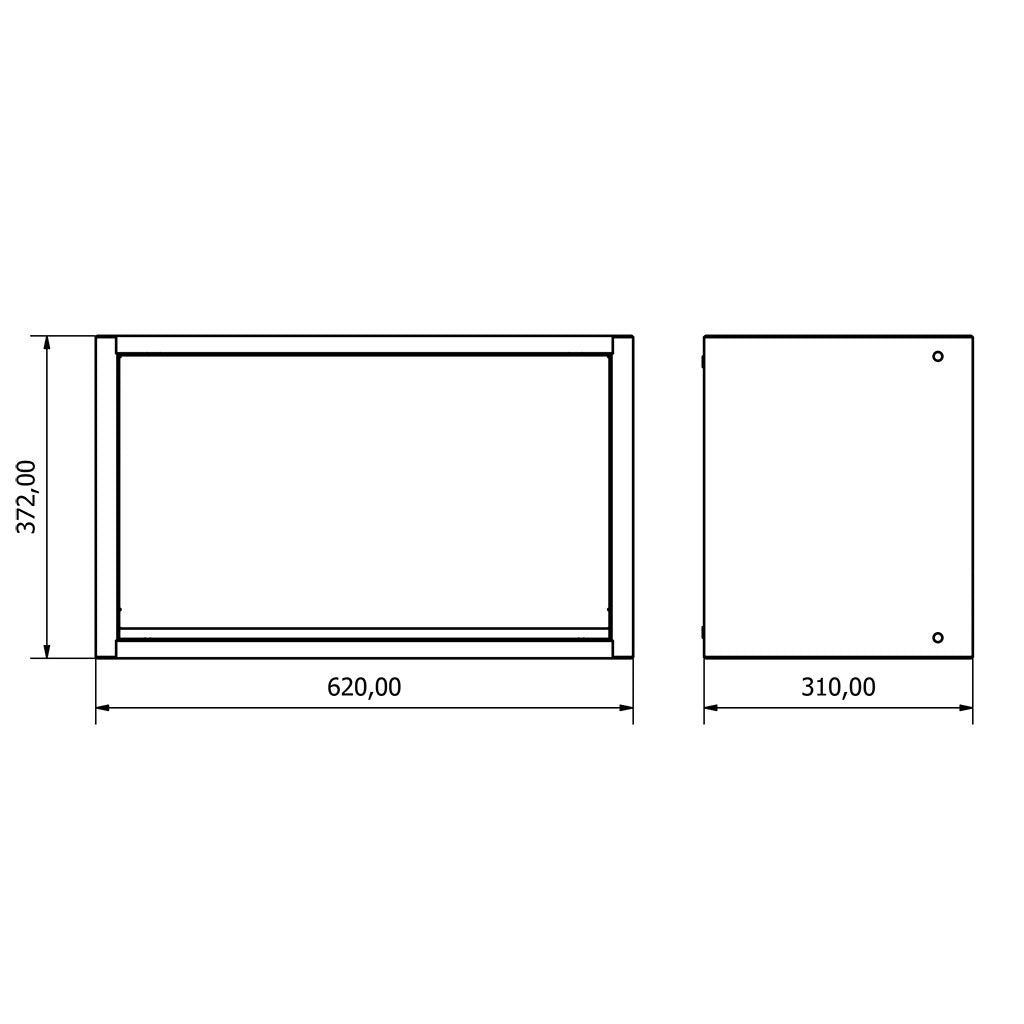 Wandkast 1 deur Expert - Weldingshop