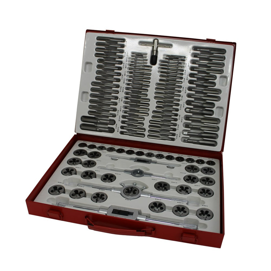 Tappenset 110 delig metrisch en engels - Weldingshop