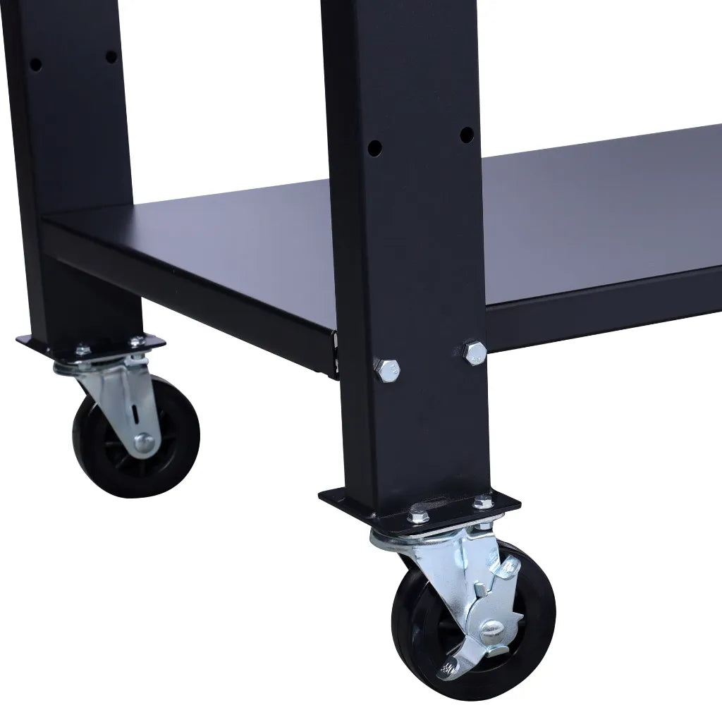 Bullram werktafel met olieopvang