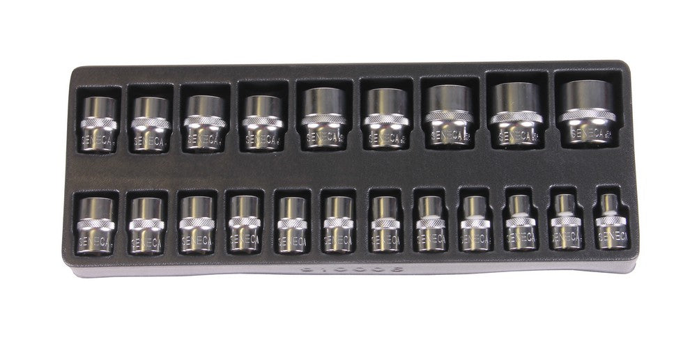 Doppen los 1/2'' 21 delig metrisch - Weldingshop