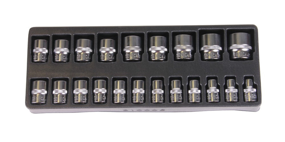 Doppen los 1/2'' 21 delig metrisch - Weldingshop