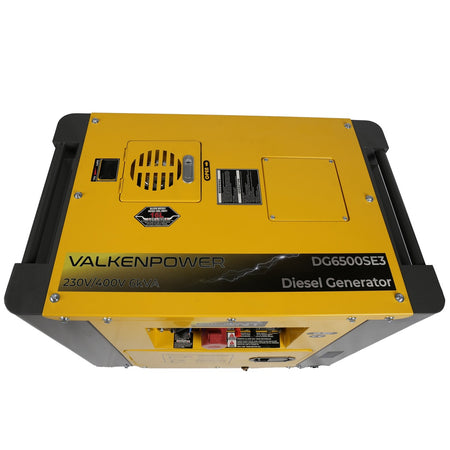 Diesel generator set geluidsgedempt 230V/400V 5kW - Weldingshop