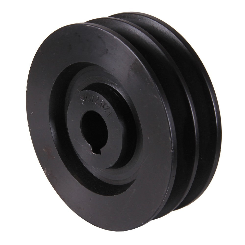 Poelie diameter 150mm gat 19mm B-type dubbel - Weldingshop