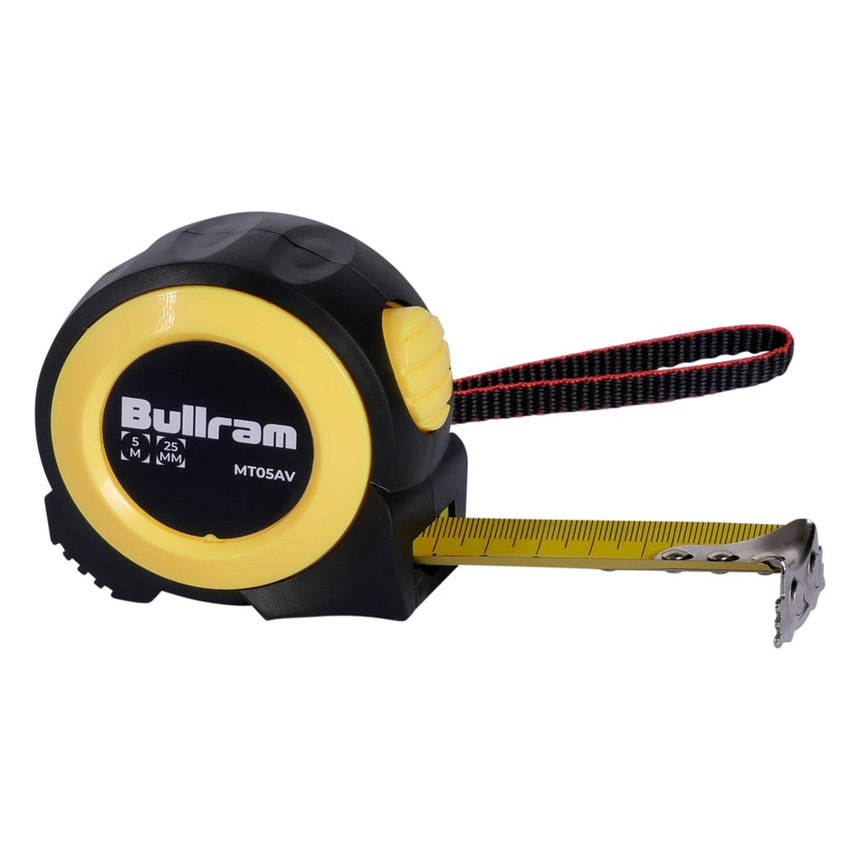 Rolmaat 5m – 25mm blad met automatische vergrendeling - Weldingshop