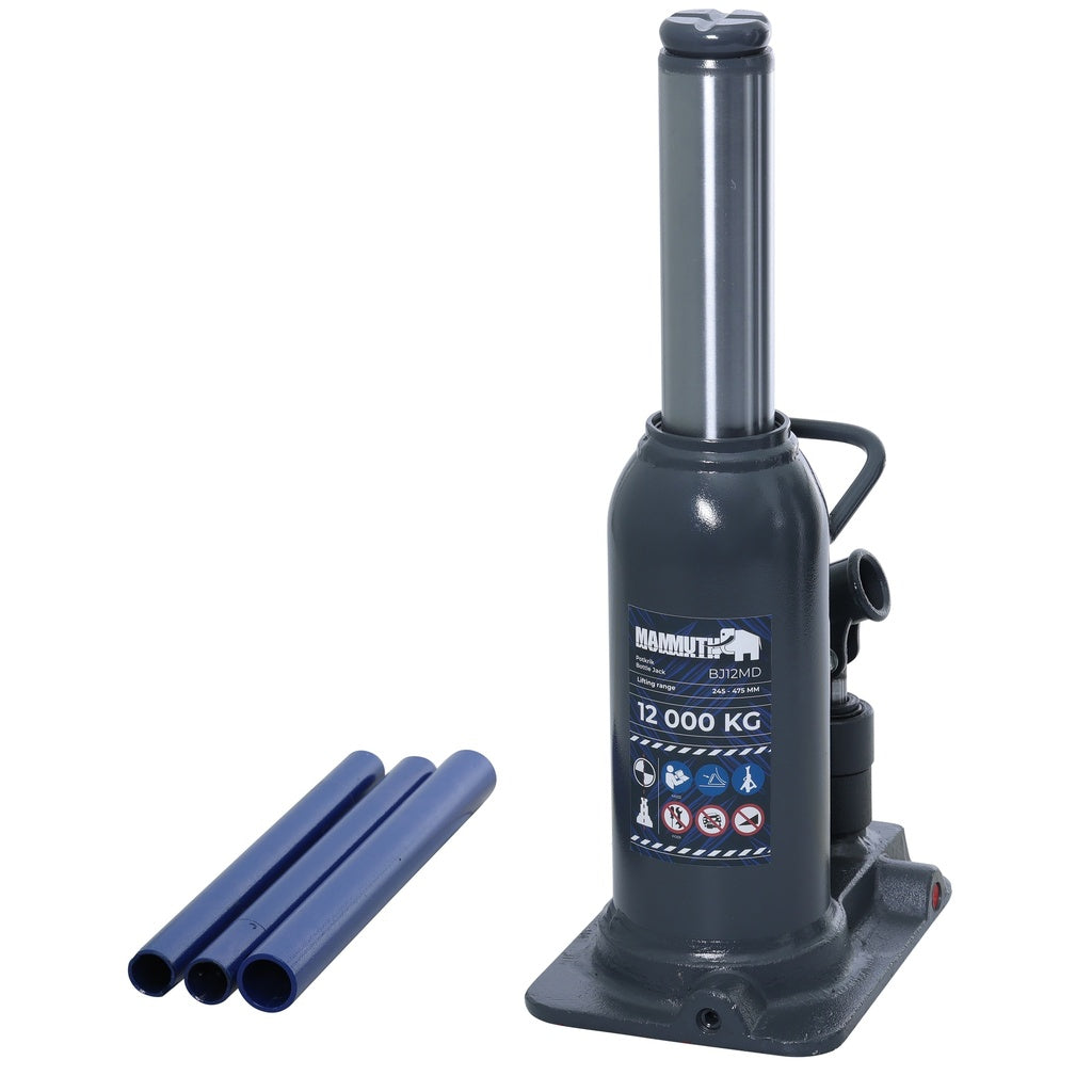 Mammuth potkrik 12 ton horizontaal/verticaal